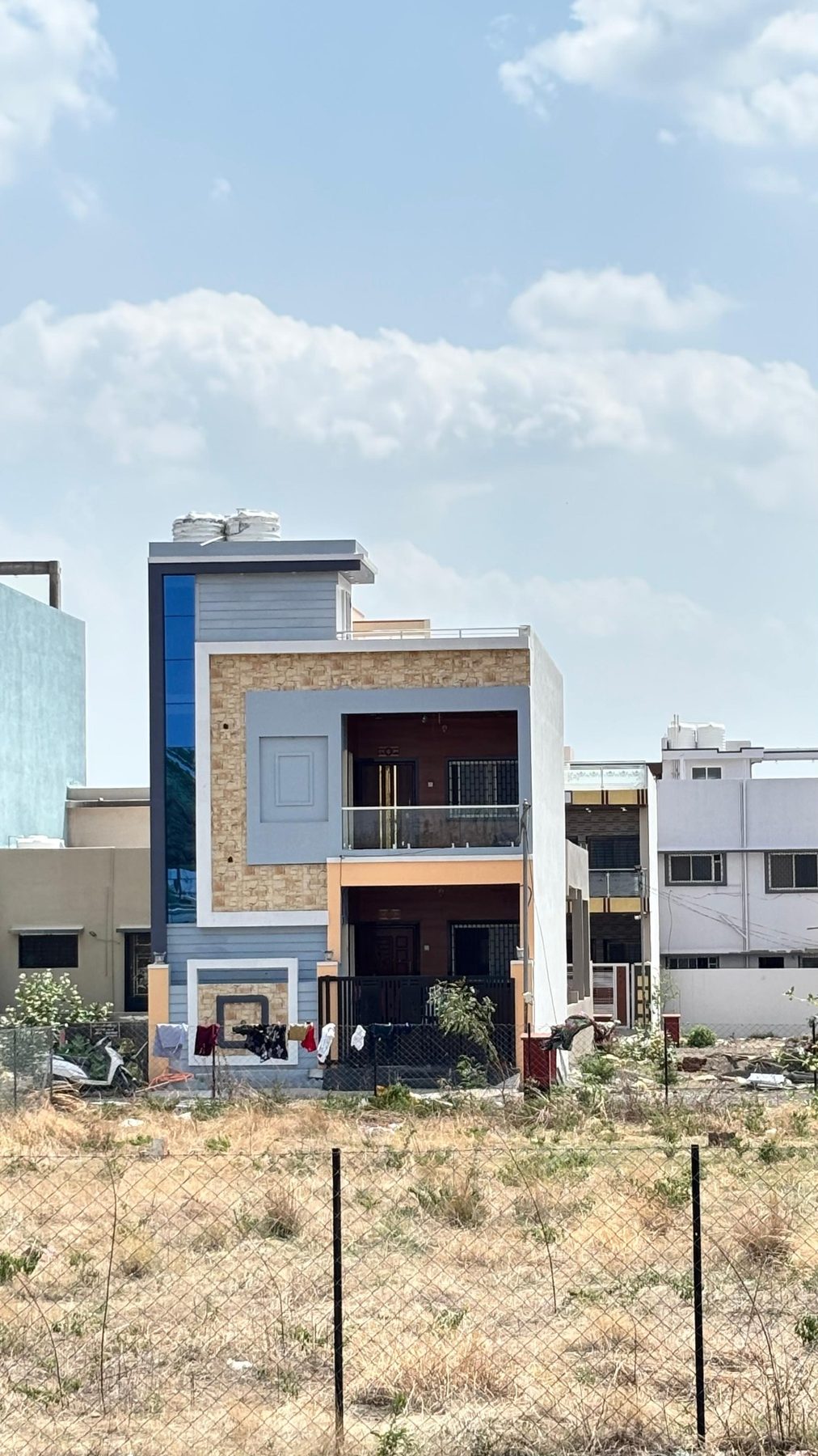 Completed residential project