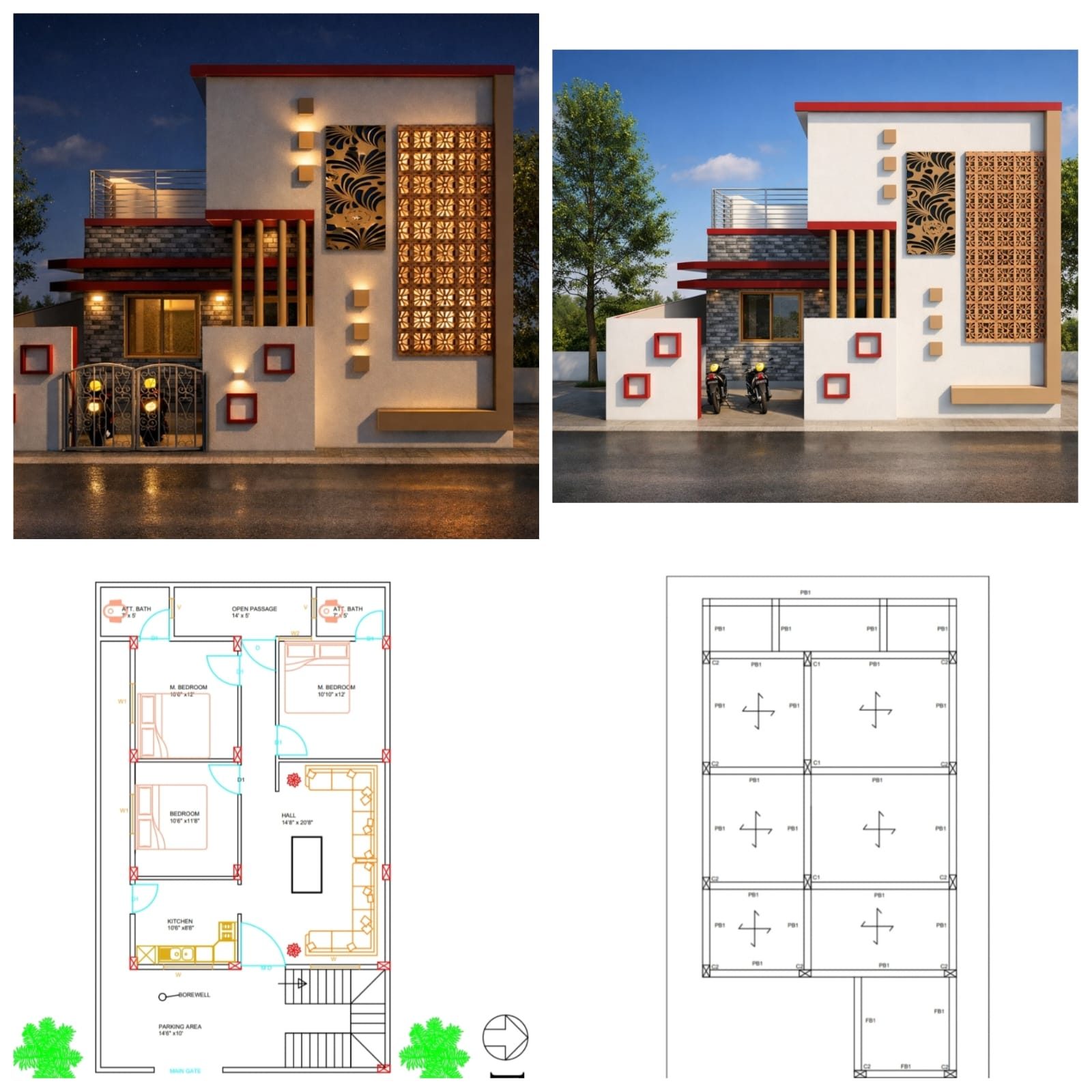 Golden Arc Residency floor plan and structural layout