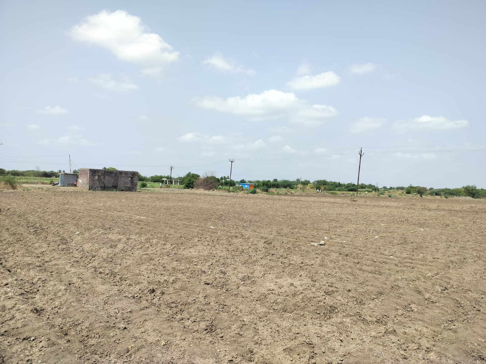 Open site before construction